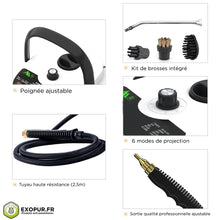 Charger l&#39;image dans la galerie, Nettoyeur Vapeur Haute Pression Anti-punaise de lit